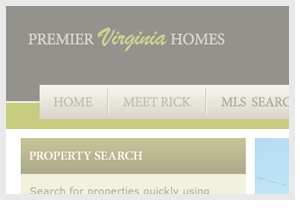 Premier Virginia Homes Website