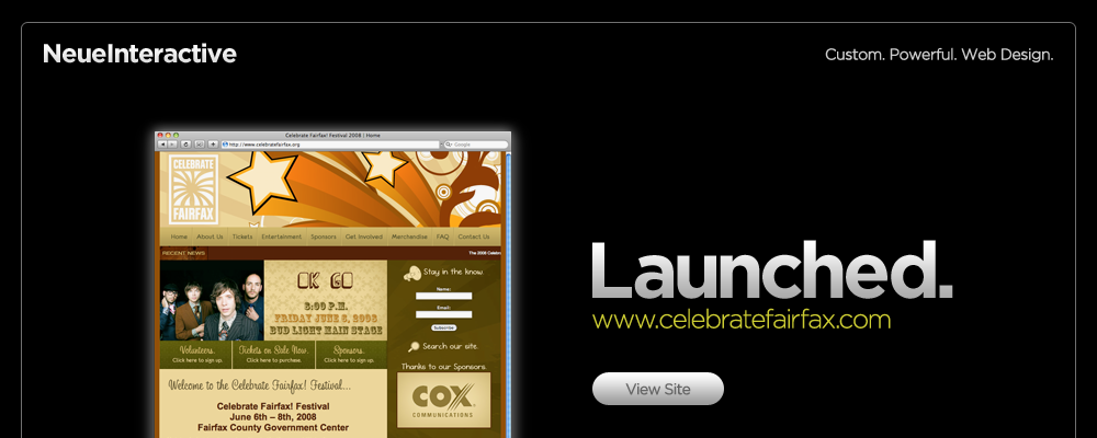 Neue Interactive -- Custom. Powerful. Web Design.